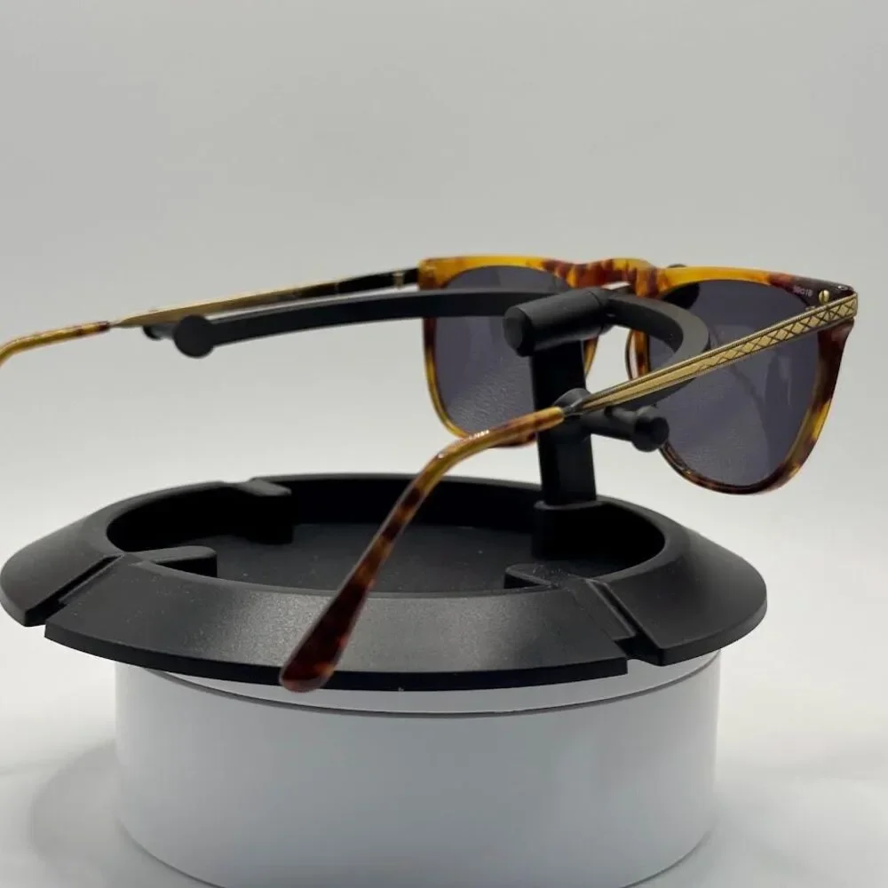 Vintage Ralph Lauren 510 Glasses | Yellow Tortoise & Gold Frames Keyhole Bridge - Picture 10 of 15